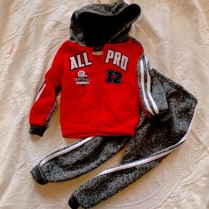 Toddler All Pro Fleece Track Suit 🏈